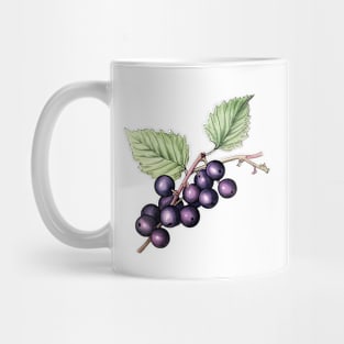 Blackcurrant Art Mug